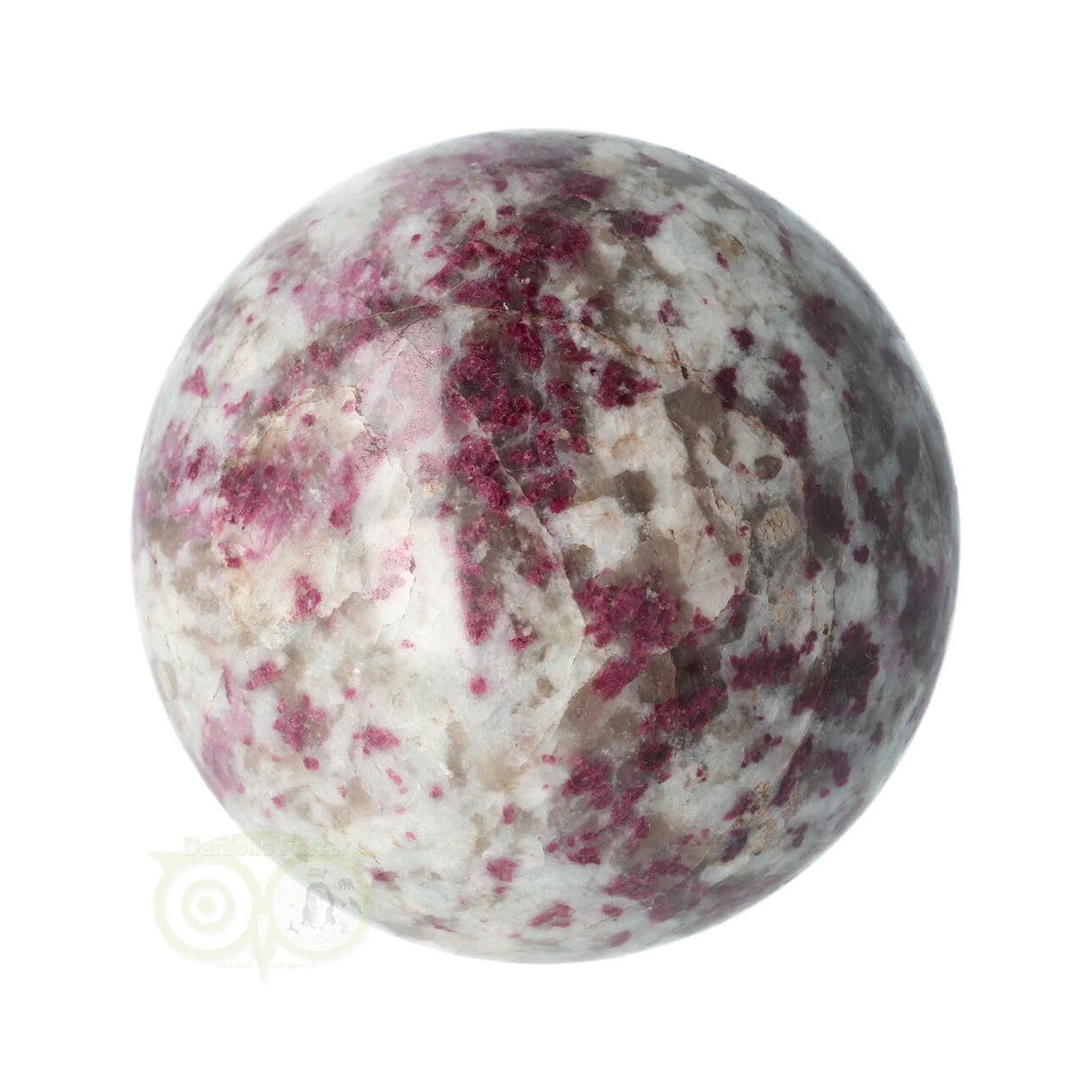 Rubbeliet ( rode toermalijn ) Bol Ø 8.57 cm