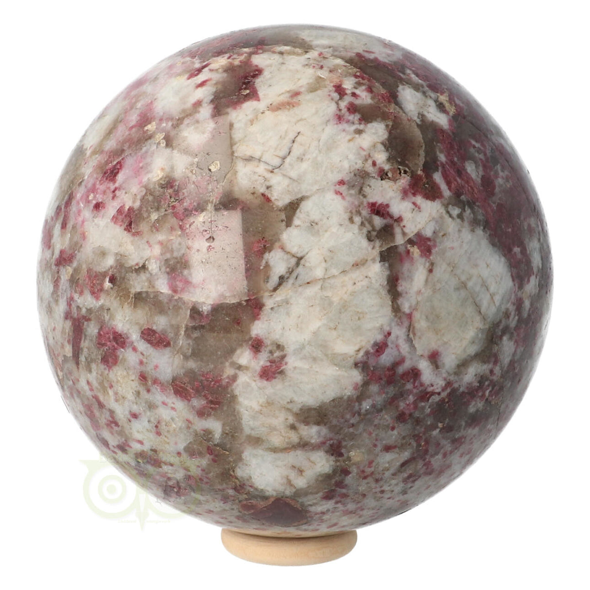 Rubbeliet ( rode toermalijn ) Bol 89 mm 1 kg