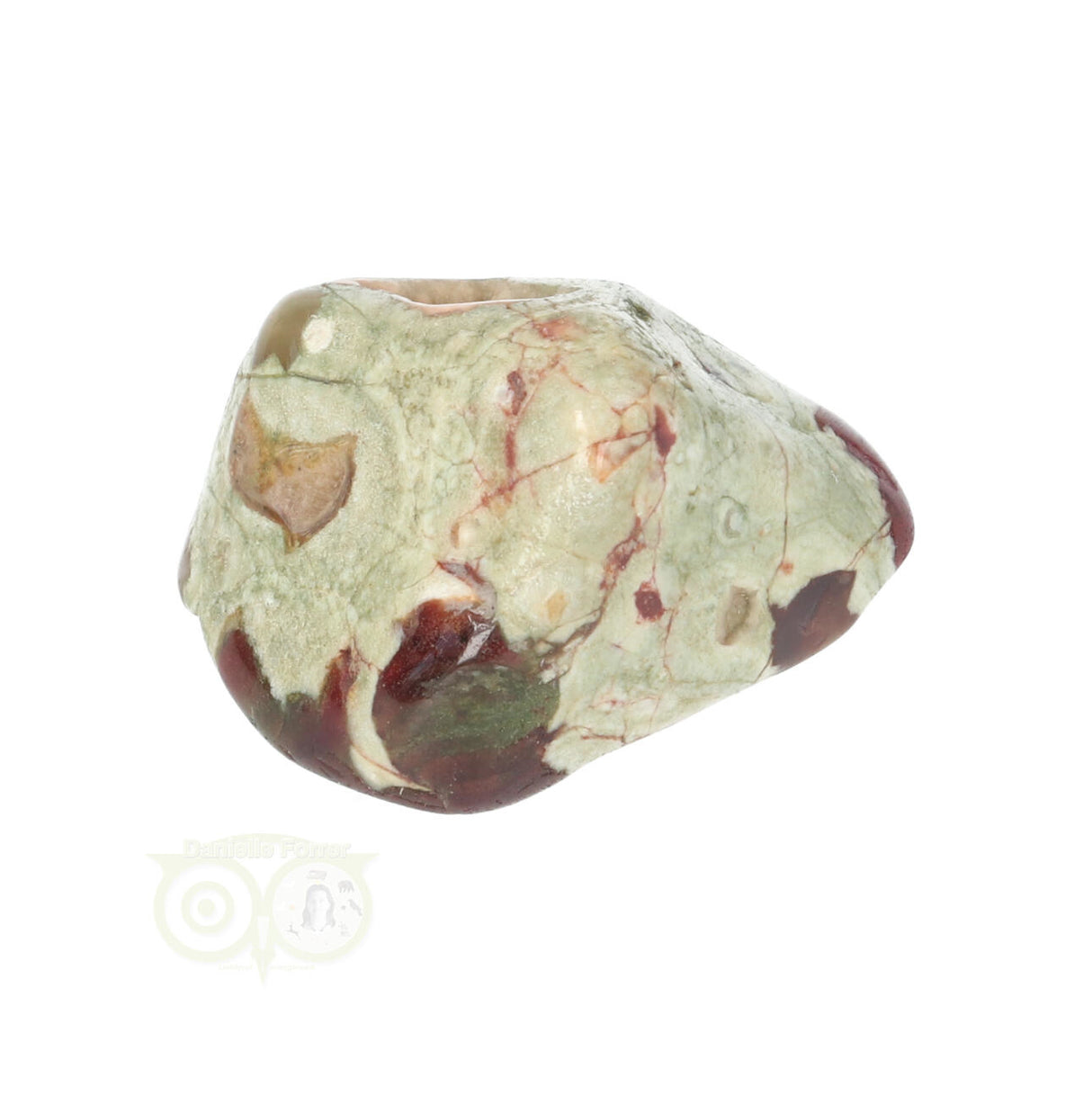 Rhyolite tumbled stone No. 33