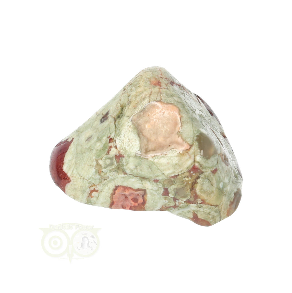 Rhyolite tumbled stone No. 33