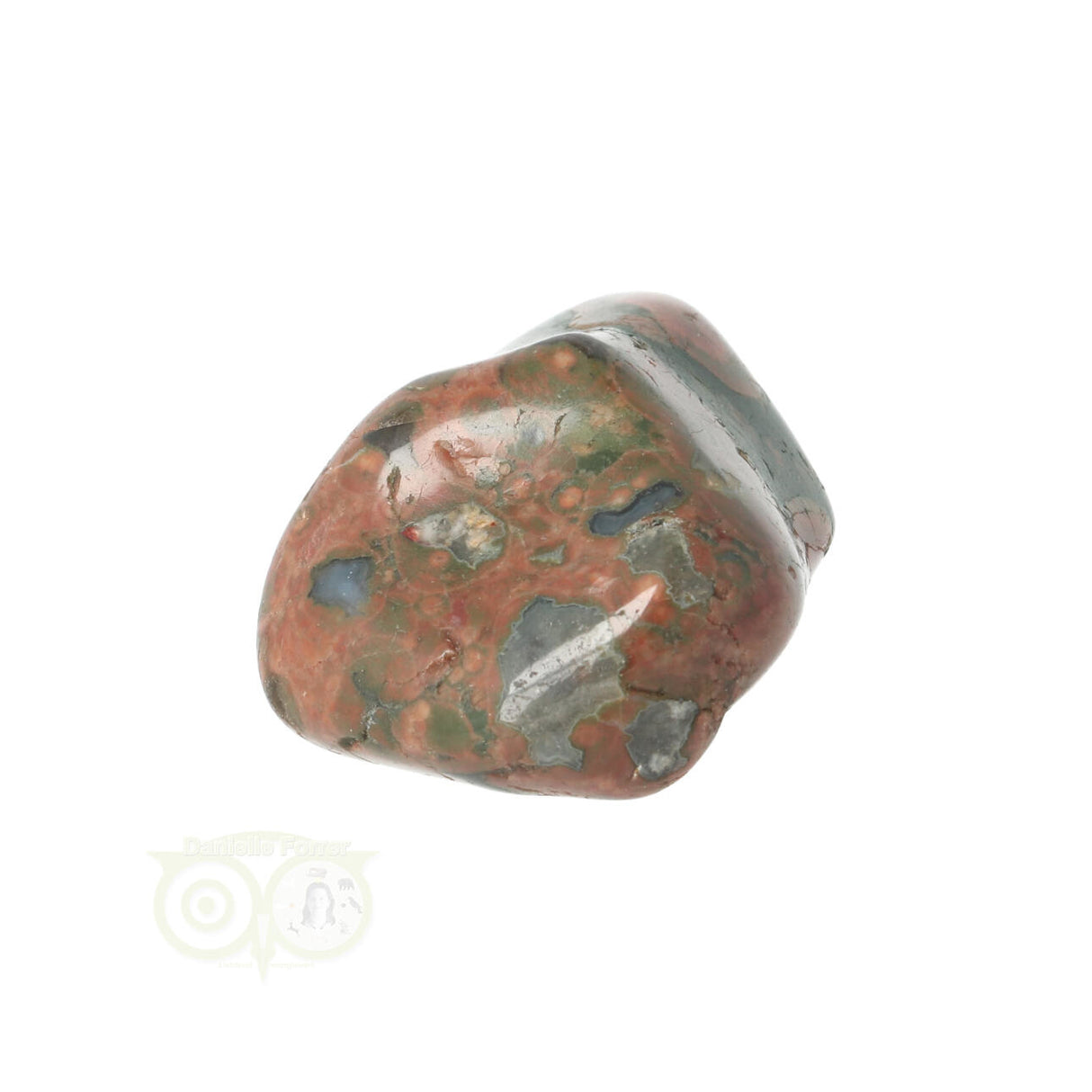 Rhyolite tumbled stone No. 40