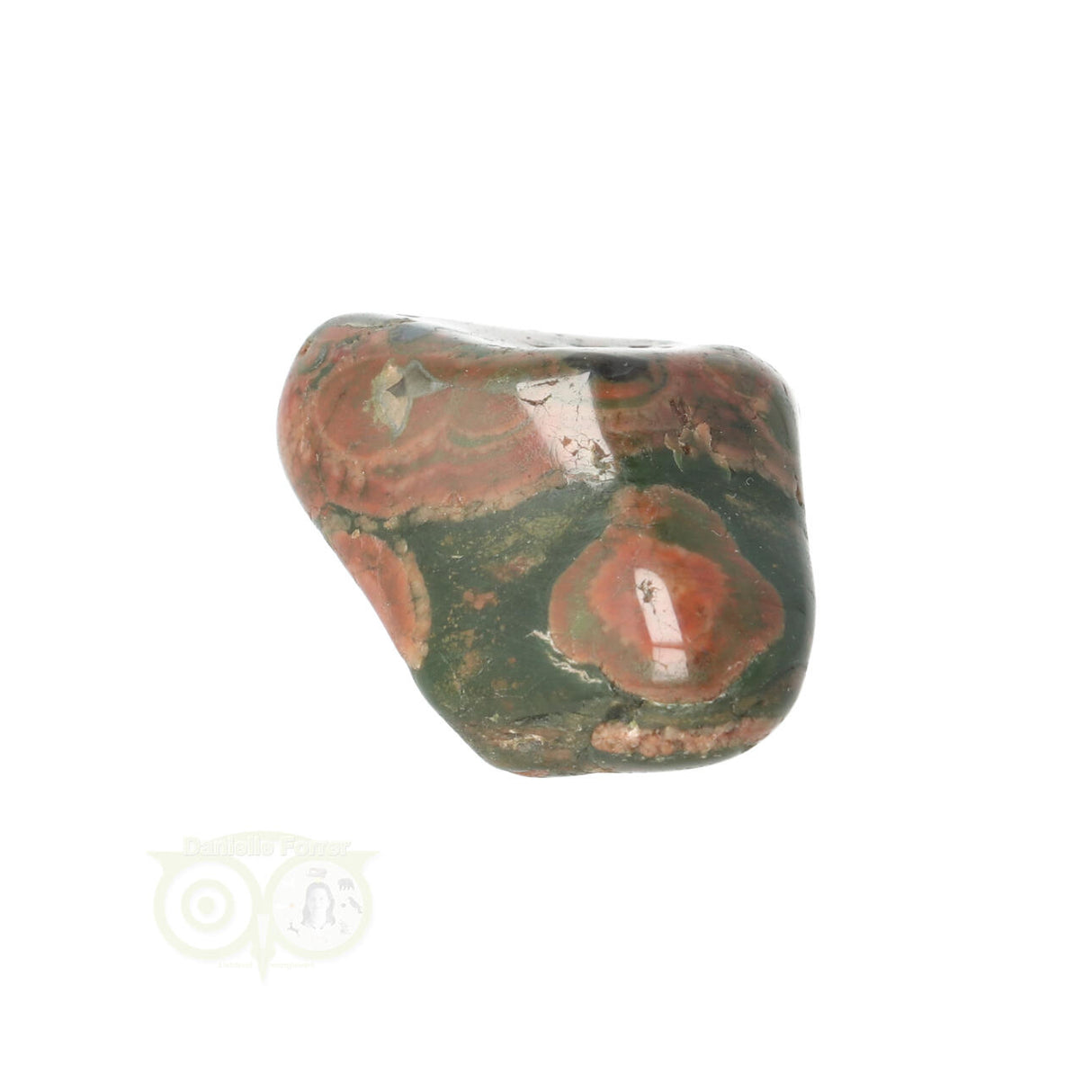 Rhyolite tumbled stone No. 40