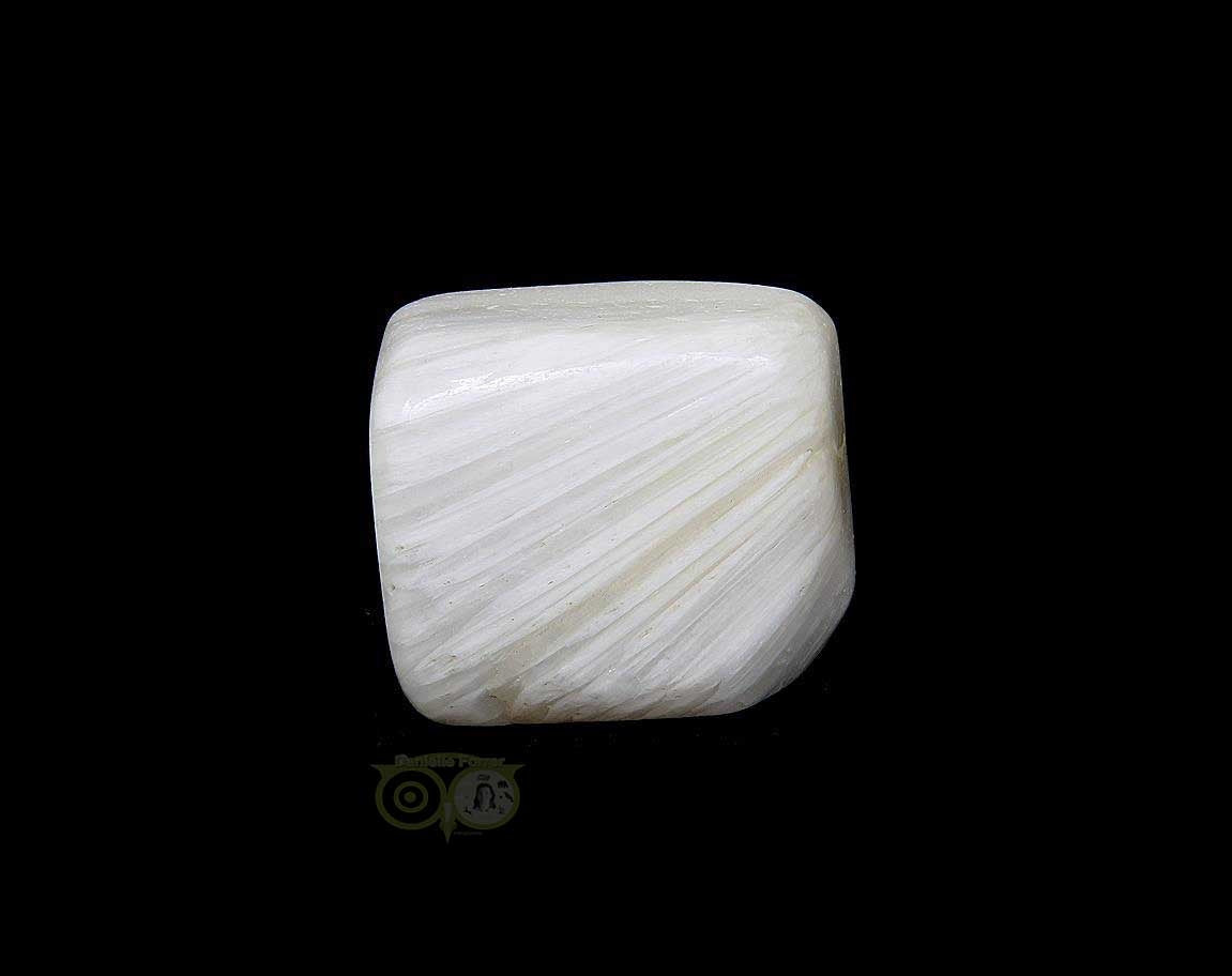 Scolesite Tumbled Stone No. 11