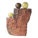 Serpentijn 'Family 3' Art-sculptuur Nr 4