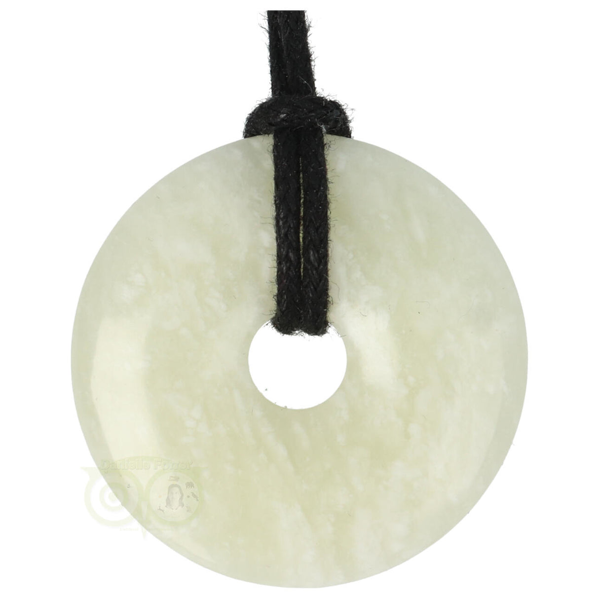 Serpentijn ( New Jade )  Donut Nr 3 - Ø 4  cm