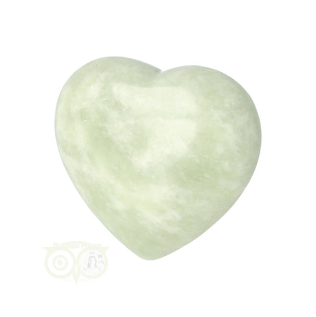 Serpentin (Neuer Jade) Herz 4 cm Nr. 9