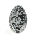 Sneeuwvlok Obsidiaan hanger Nr 16