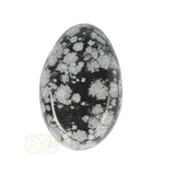 Sneeuwvlok Obsidiaan hanger Nr 16