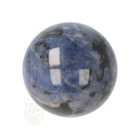 blauwe sodaliet bol 231 gram edelsteen bol 5 cm