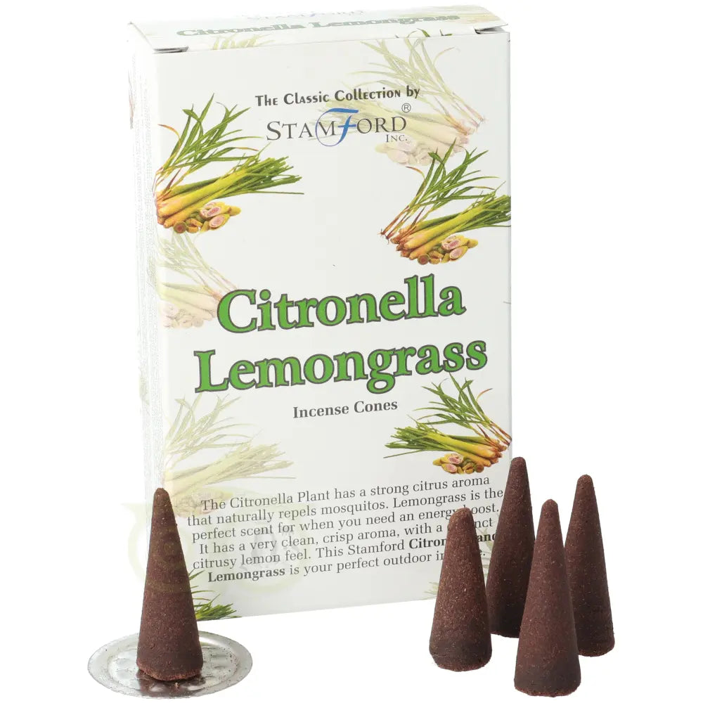 StamFord Citronella &amp; Lemongrass - 15 Cones
