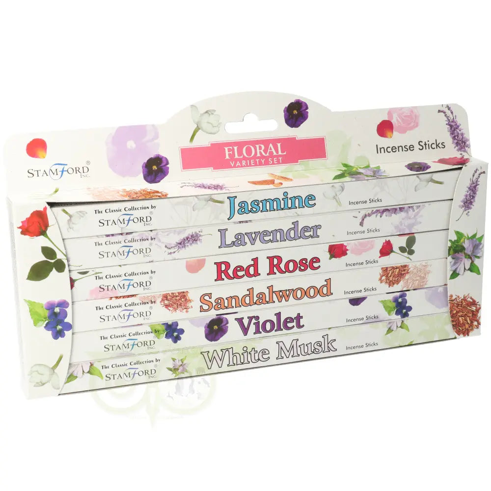 Stamford Räucherstäbchen-Geschenkset „Blumen“