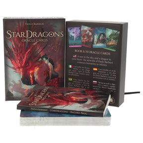 StarDragons Oracle Cards Paolo Barbieri 33 kaarten deck Engels