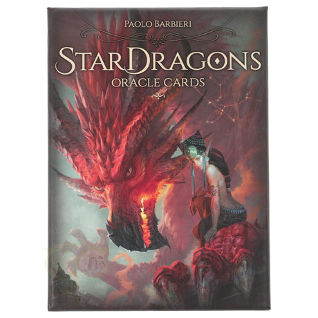 Stardragons oracle deck 33 kaarten met gids Engels Lo Scarabeo