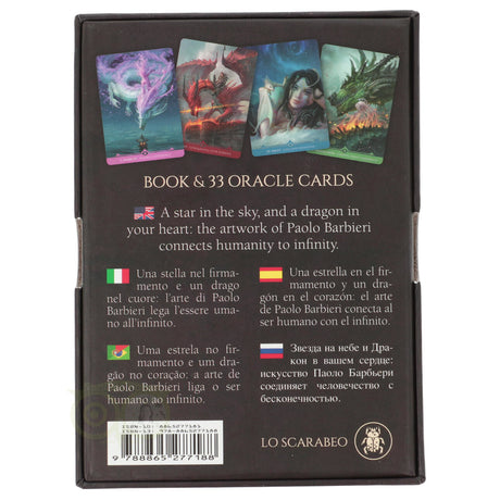 Stardragons oracle kaarten 33 card deck met handleiding