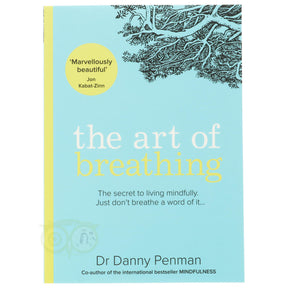 The Art of Breathing Danny Penman voorkant – Engelstalig mindfulness boek ademhaling 192 pagina's paperback – Webshop Danielle Forrer