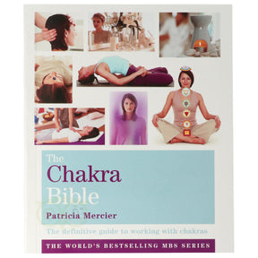 The Chakra Bible Patricia Mercier voorkant – Engelstalig chakragids aura's subtiele energie yoga 400 pagina's – Webshop Danielle Forrer