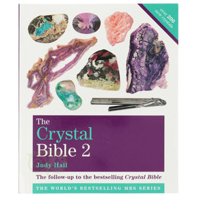 The Crystal Bible Volume 2 Judy Hall voorkant – Engelstalig kristallenboek 200 extra kristallen spirituele alchemie 400 pagina's – Webshop Danielle Forrer