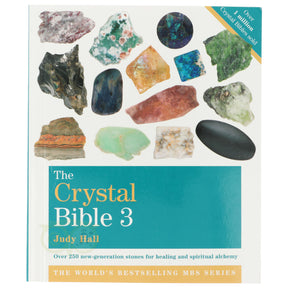 The Crystal Bible Volume 3 Judy Hall voorkant – Engelstalig kristallenboek 250 nieuwe stenen spirituele alchemie 400 pagina's – Webshop Danielle Forrer