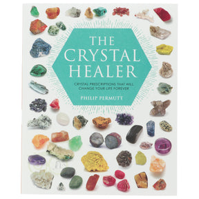 The Crystal Healer Philip Permutt voorkant – Engelstalig boek kristaltherapie 250 kristallen energetische balans 144 pagina's – Webshop Danielle Forrer