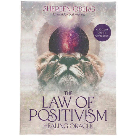 Healing oracle kaarten Law of Positivism met 50 kaarten en handleiding