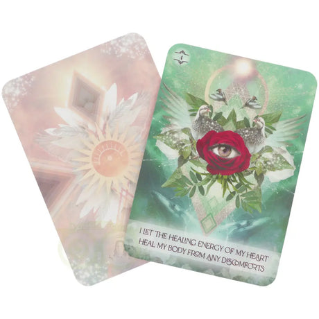 Kaartenset healing en positiviteit met spirituele begeleiding