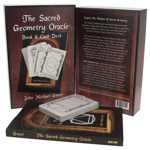 Orakel van de Heilige Geometrie John Michael Greer kaarten met boek