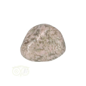 Thuliet trommelsteen nr. 12, 14 gram, roze gepolijst uit Noorwegen – Webshop Danielle Forrer