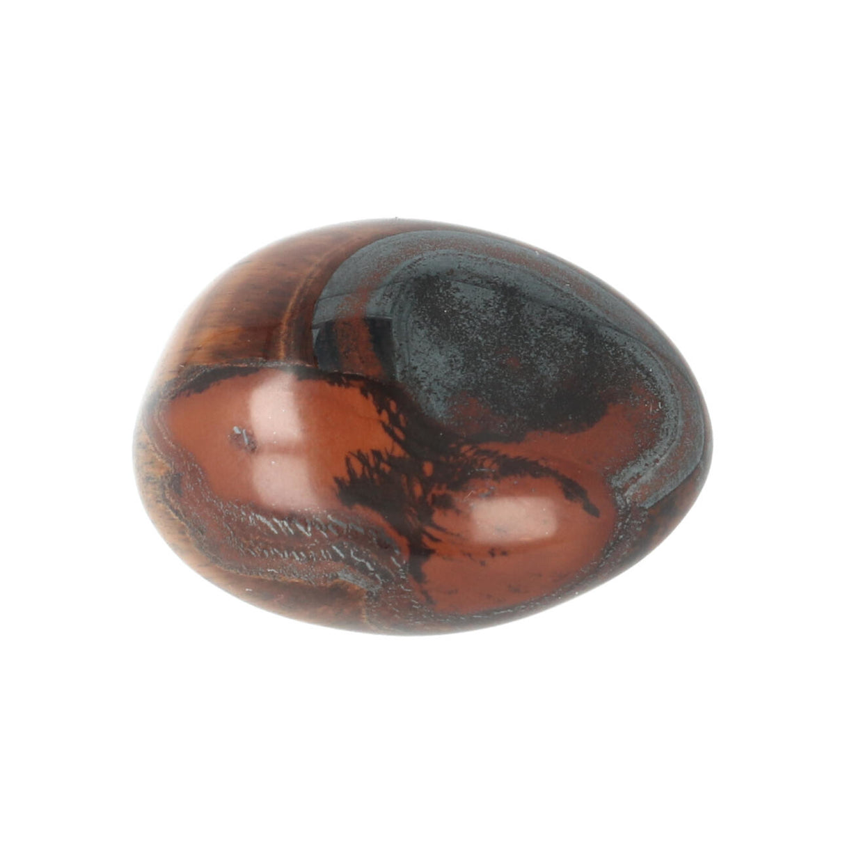 Tigerauge, abgerundeter Trommelstein Nr. 11