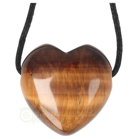 Tigeraugen-Herzanhänger Nr. 18