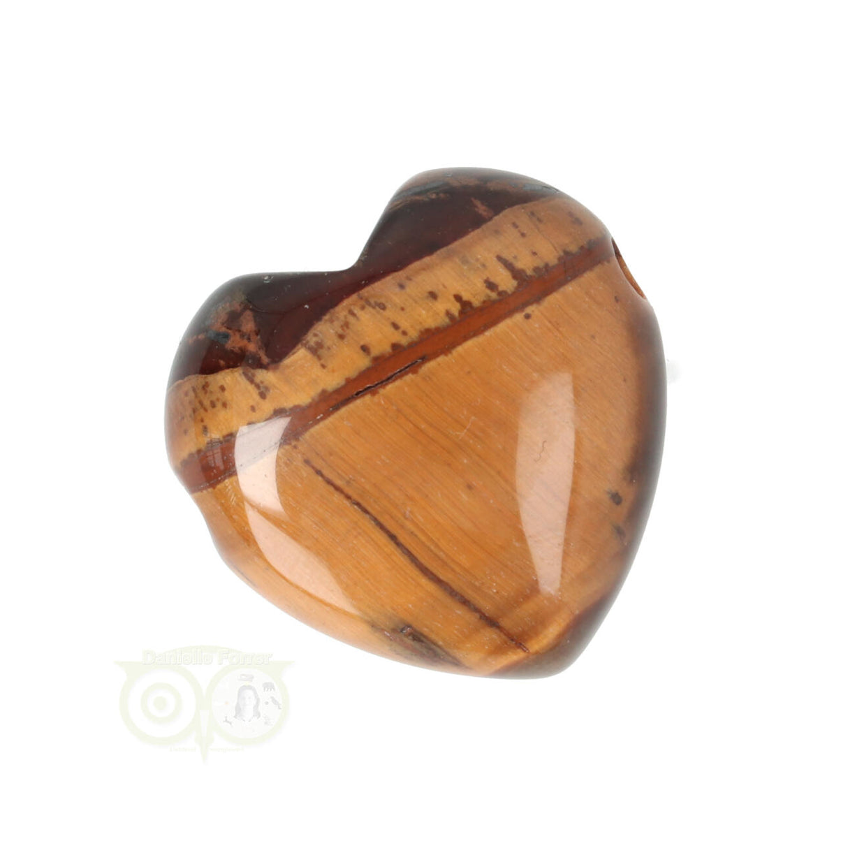 Tigeraugen-Herzanhänger Nr. 19