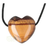 Tigeraugen-Herzanhänger Nr. 19