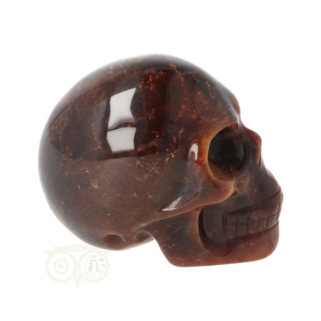 edelsteen skull tijgeroog klein
