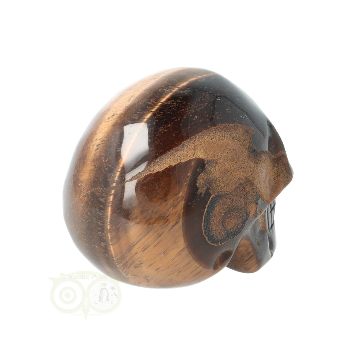 Tiger Eye Skull No. 18