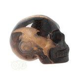 Tiger Eye Skull No. 18