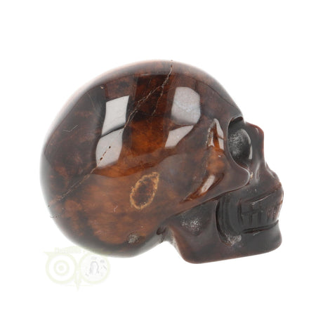 edelsteen skull tijgeroog klein