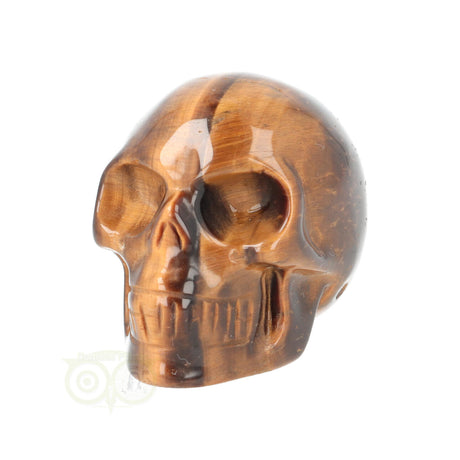 tijgeroog skull 100 gram goudbruin