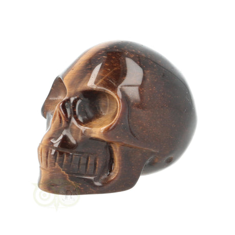 tijgeroog skull 97 gram goudbruin