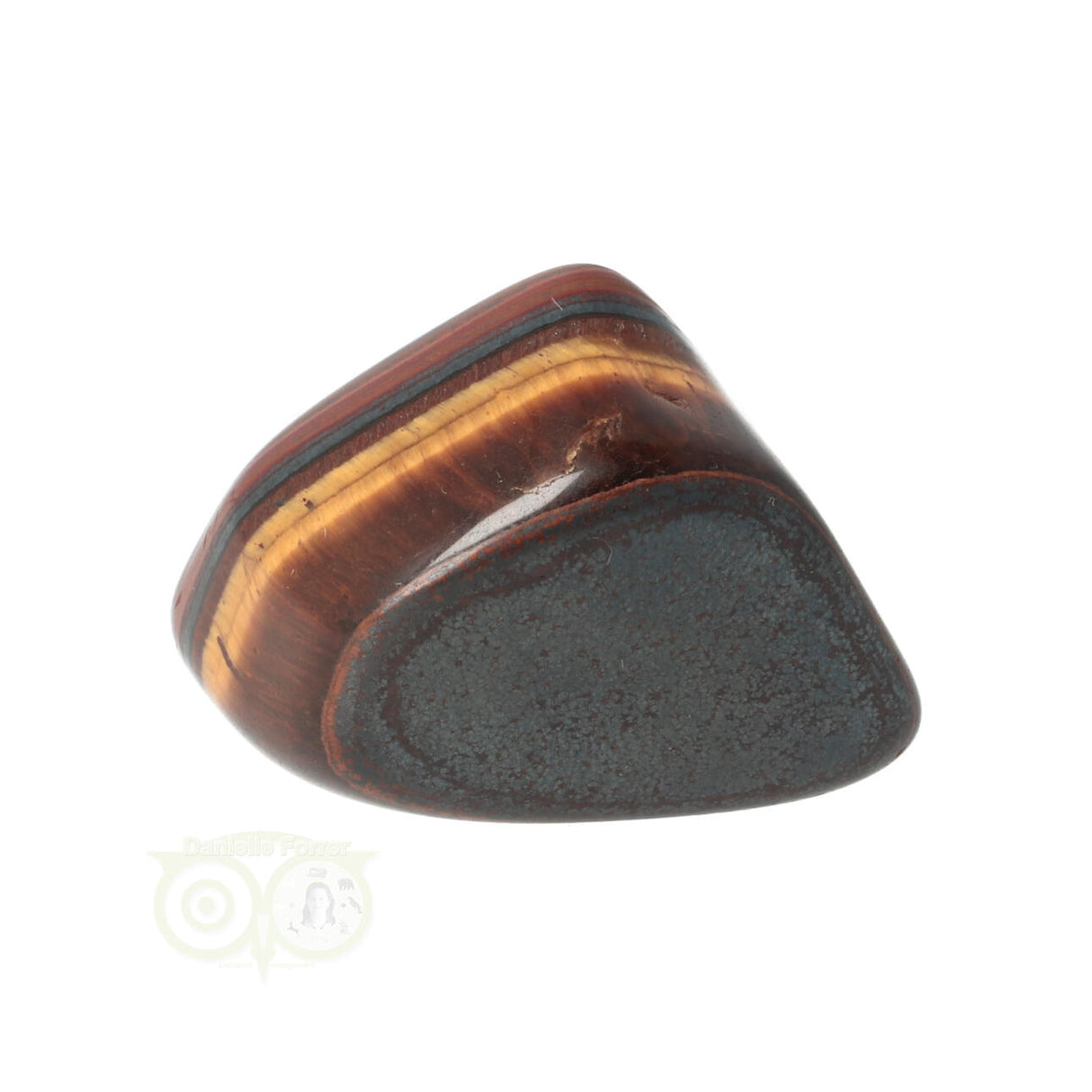 Tigerauge-Trommelstein Nr. 33