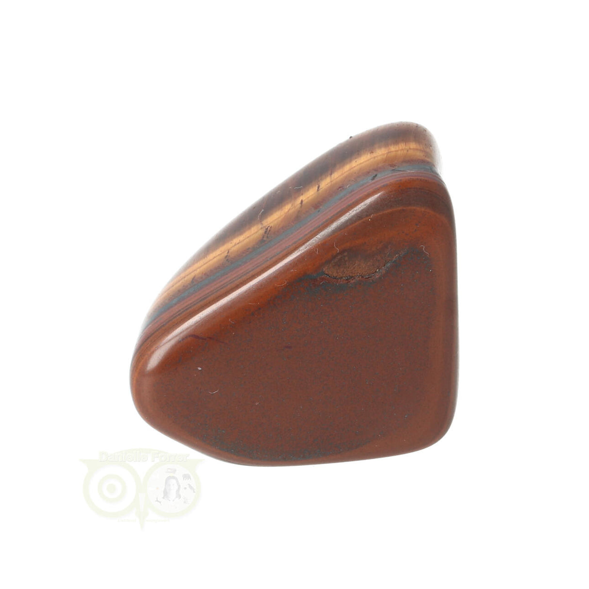 Tigerauge-Trommelstein Nr. 33