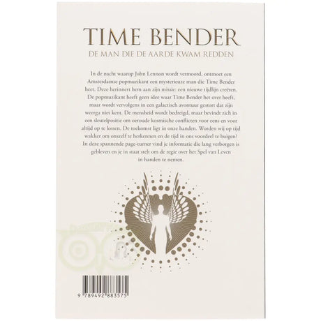 Time Bender - Tijn Touber - achterkant boek paperback – Webshop Danielle Forrer