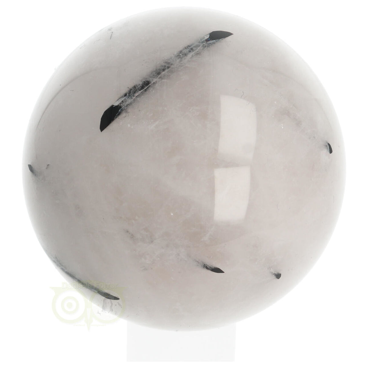 Toermalijn kwarts Bol Nr 25 - Ø 5.73 cm