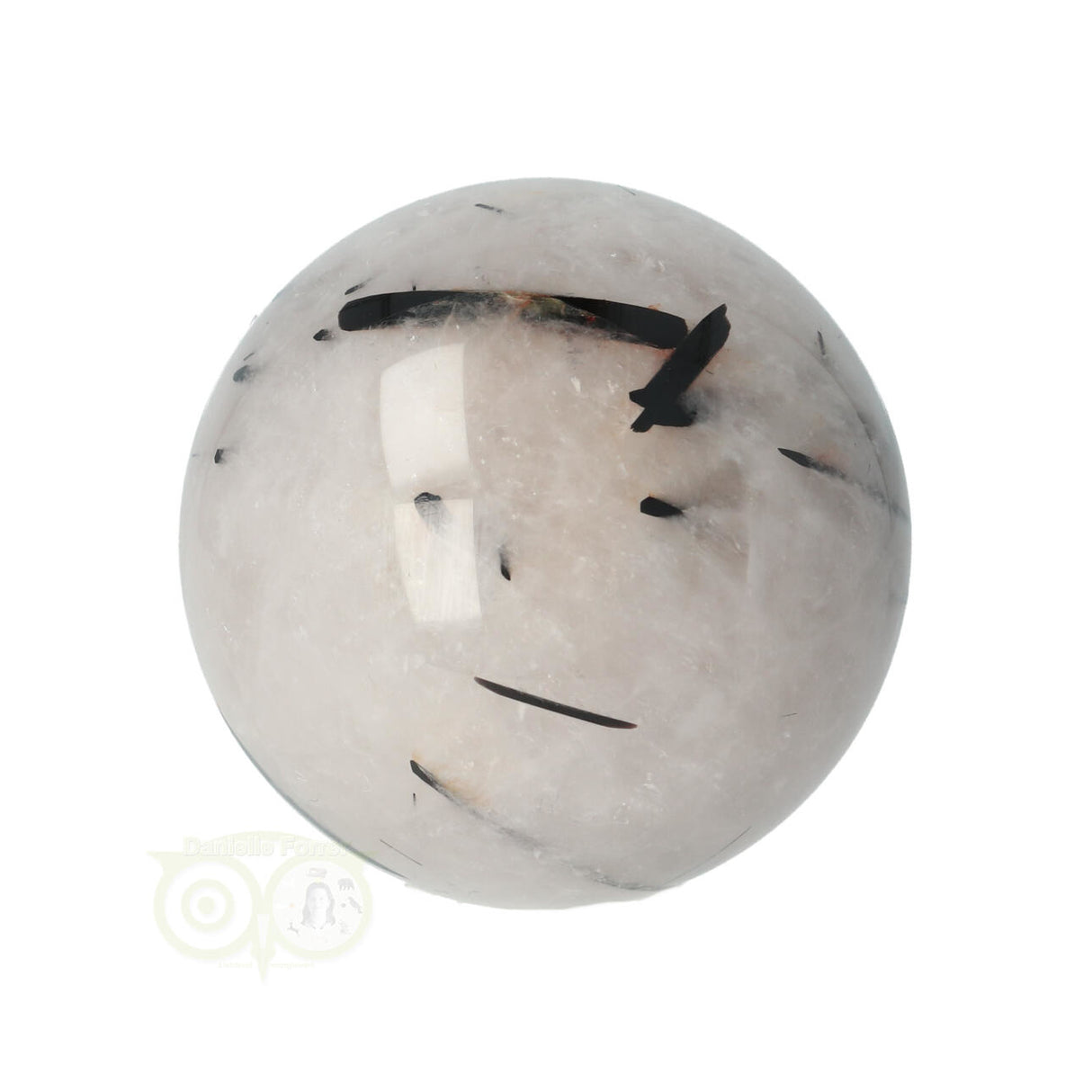 Toermalijn kwarts Bol Nr 27 - Ø 4..89 cm