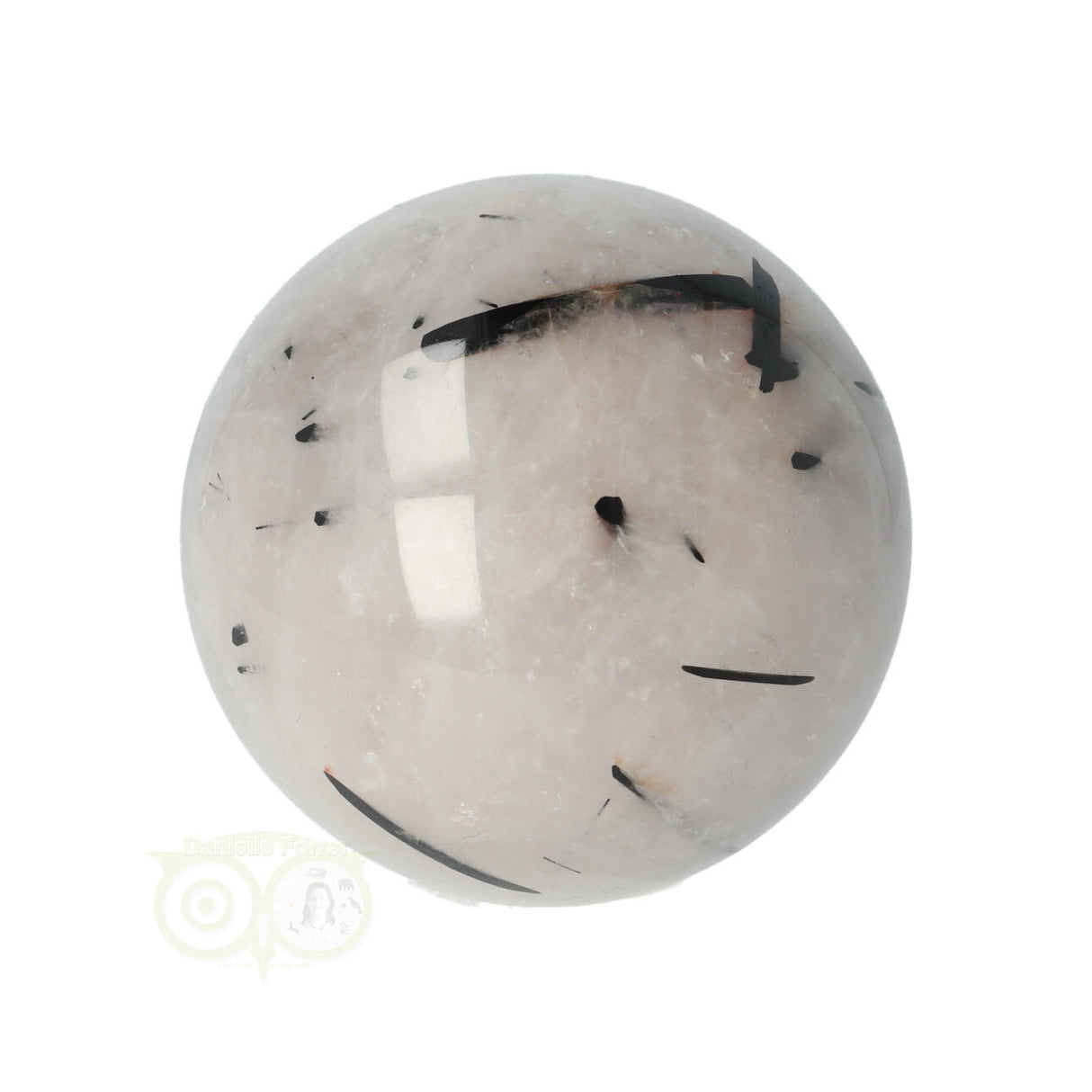 Toermalijn kwarts Bol Nr 27 - Ø 4..89 cm