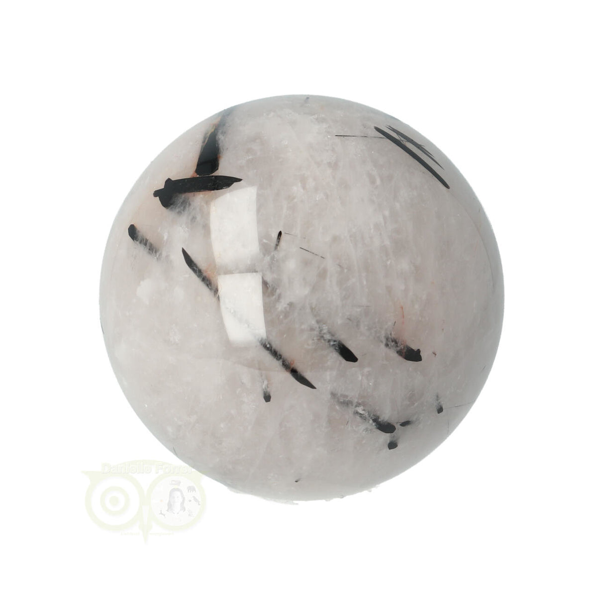 Toermalijn kwarts Bol Nr 27 - Ø 4..89 cm