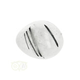 Toermalijn kwarts geronde trommelsteen Nr 22