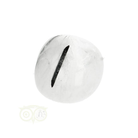 Toermalijn kwarts geronde trommelsteen Nr 22