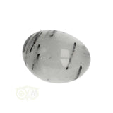 Toermalijn kwarts geronde trommelsteen Nr 23