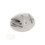 Toermalijn kwarts geronde trommelsteen Nr 24
