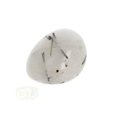 Toermalijn kwarts geronde trommelsteen Nr 24