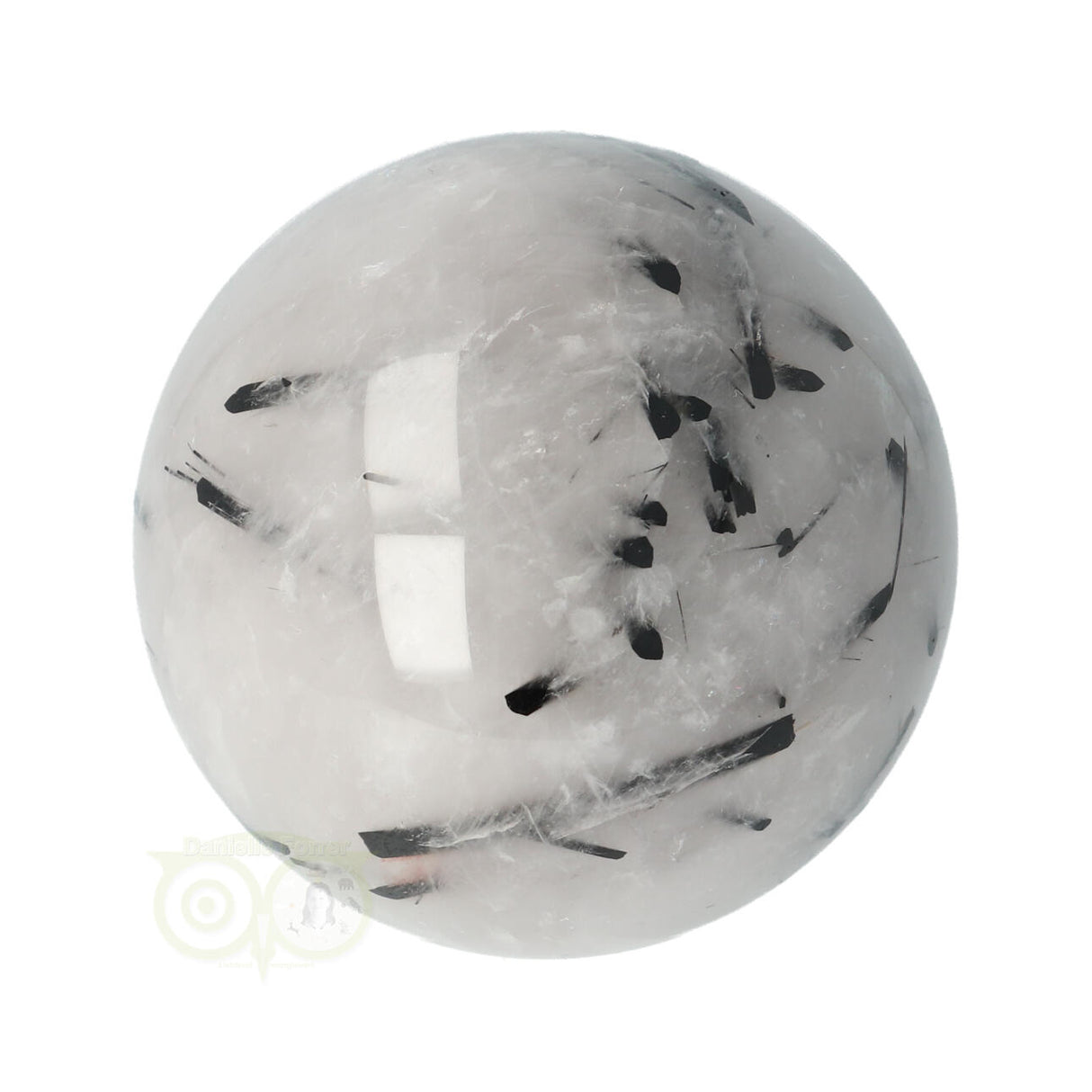Toermalijn kwarts Bol Nr 24 - Ø 5.27 cm
